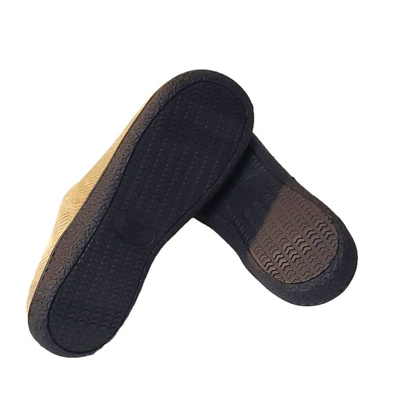 Isotoner Signature Men's Memory Foam Indoor/Outdoor Slippers Pebble Sz Med 8-9 - Picture 9 of 9